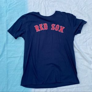 BOSTON RED SOX 16 Benintendi Navy T-shirt Men’s XL